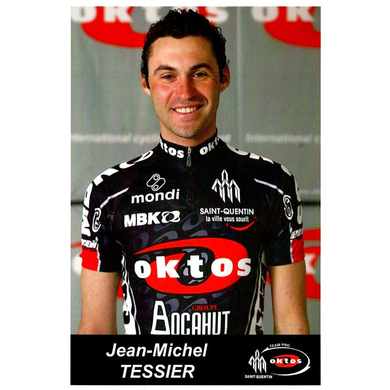 02100 - SAINT-QUENTIN - CYCLISME - JEAN-MICHEL TESSIER - OKTOS