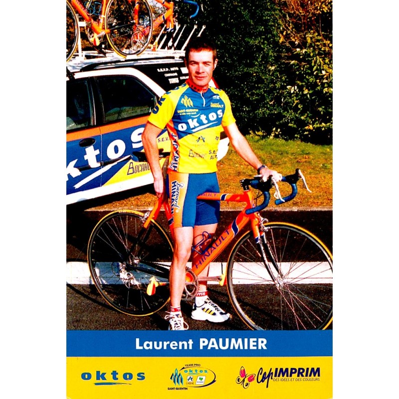 02100 - SAINT-QUENTIN - CYCLISME - LAURENT PAUMIER - OKTOS