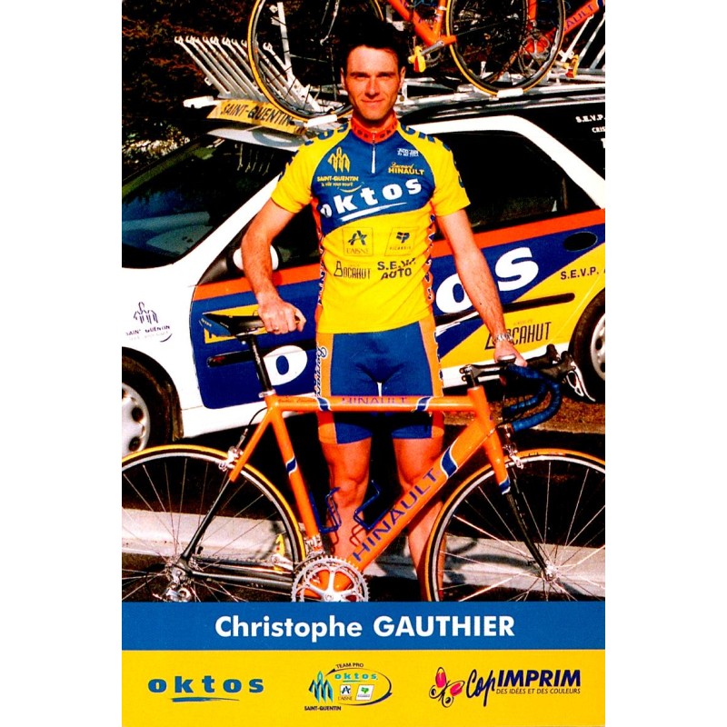 02100 - SAINT-QUENTIN - CYCLISME - CHRISTOPHE GAUTHIER - OKTOS