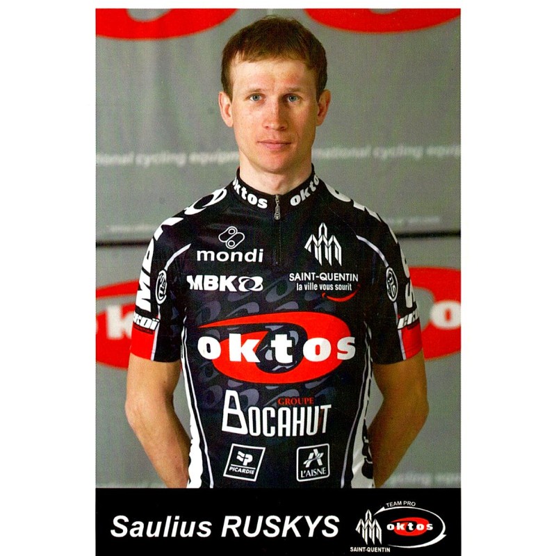 02100 - SAINT-QUENTIN - CYCLISME - SAULIUS RUSKYS - OKTOS