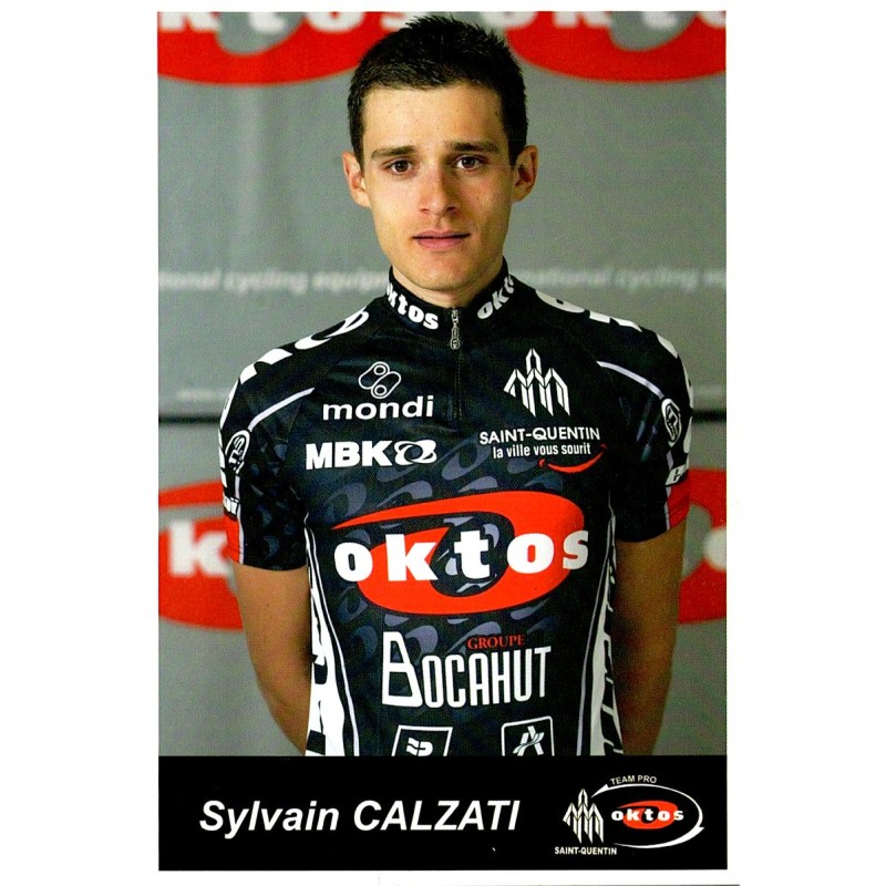 COUNTY 02100 - SAINT-QUENTIN - CYCLING - SYLVAIN CALZATI - OKTOS