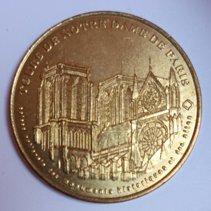 Komitat 75 - PARIS - NOTRE DAME TÜRME - Monnaie de Paris - 2005