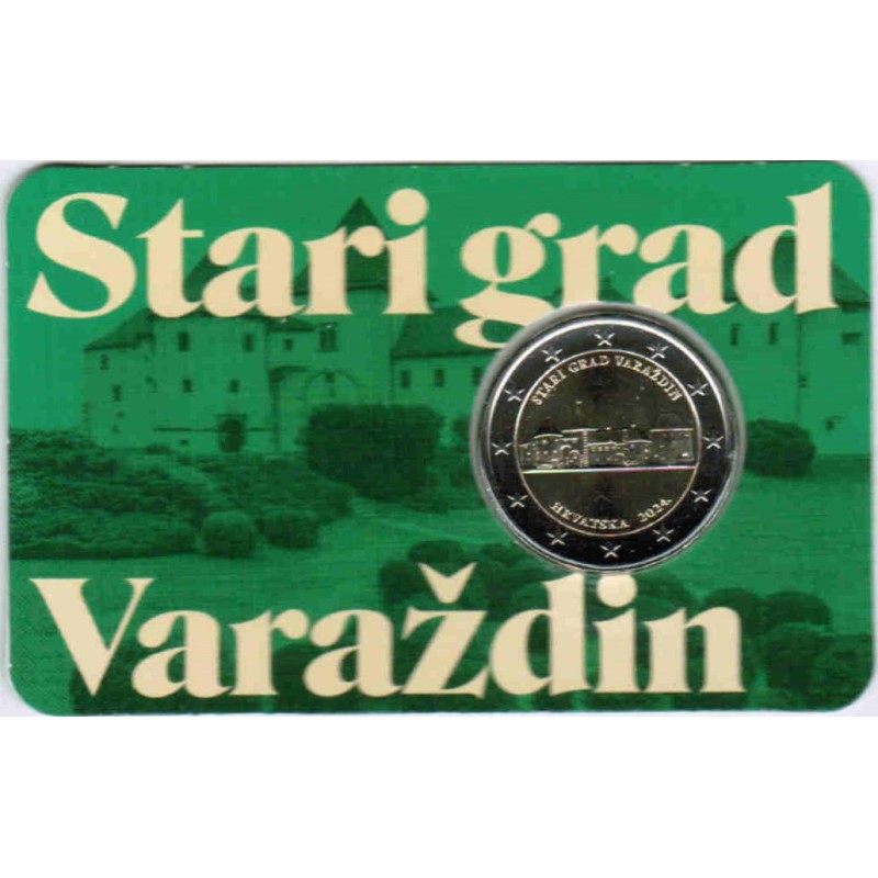 CROATIE - 2 EURO 2024 - VARAZDIN - Coincard