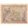 ALGERIA - PICK 92a - 20 FRANCS - 29/04/1943 - TTB