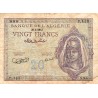 ALGERIA - PICK 92a - 20 FRANCS - 29/04/1943 - TTB