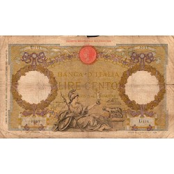 ITALY - PICK 55 a - 100 LIRE - 30/04/1936 - TB