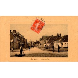 02800 - LA FERE - RUE DE CRECY - 1910