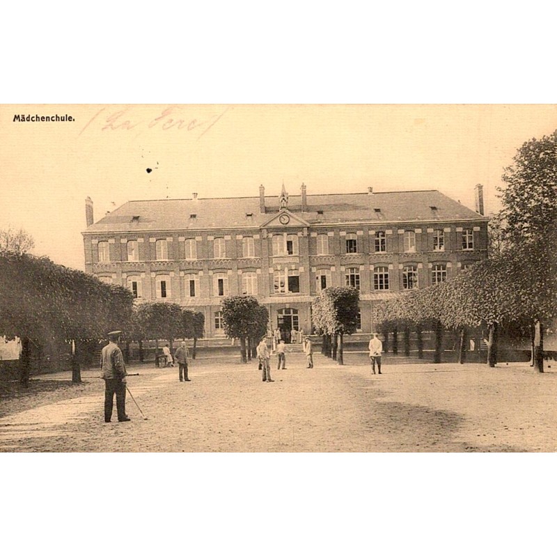 02800 - LA FERE - ÉCOLE DE FILLES - EDITION EN ALLEMAND