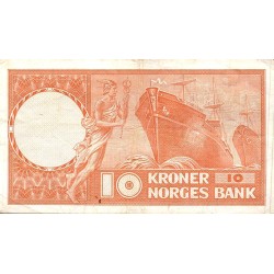 MAROKKO - NORWEGEN - PICK 31 D - 10 Kronen - 1968 - TTB PLUS