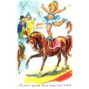 GERMAINE BOURET - NUMBER 1206 - IT SEEMS THAT HER HORSE ALSO DANCES THE TWIST...