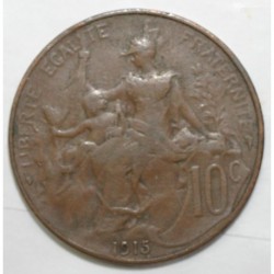 FRANCE - KM 843 - 10 CENTIMES 1915 TYPE DUPUIS