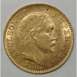 GADOURY 1015 - 10 FRANCS 1866 - A - Paris - OR - TYPE NAPOLÉON III - KM 800