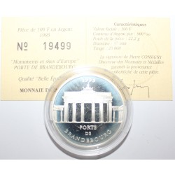 FRANCE - 100 FRANCS 1993 - 15 EURO - Brandenburg Gate