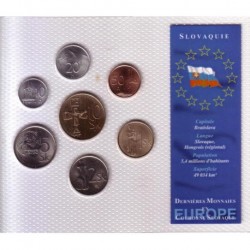 SLOVAKIA - SERIE 7 PIECES -...