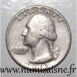 UNITED STATES - KM A 164 a - 1/4 DOLLAR 1965 - Philadelphia - GEORGE WASHINGTON