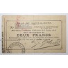 FRANKREICH - SAINT QUENTIN - 2 FRANCS 1914 - Gemeindegutschein