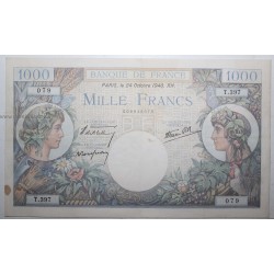 FAY 39/01 - 1000 FRANCS COMMERCE ET INDUSTRIE - 24/10/1940 - T.397