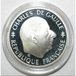 FRANCE - KM 978 - 1 FRANC 1988 TYP CHARLES DE GAULLE - SILVER