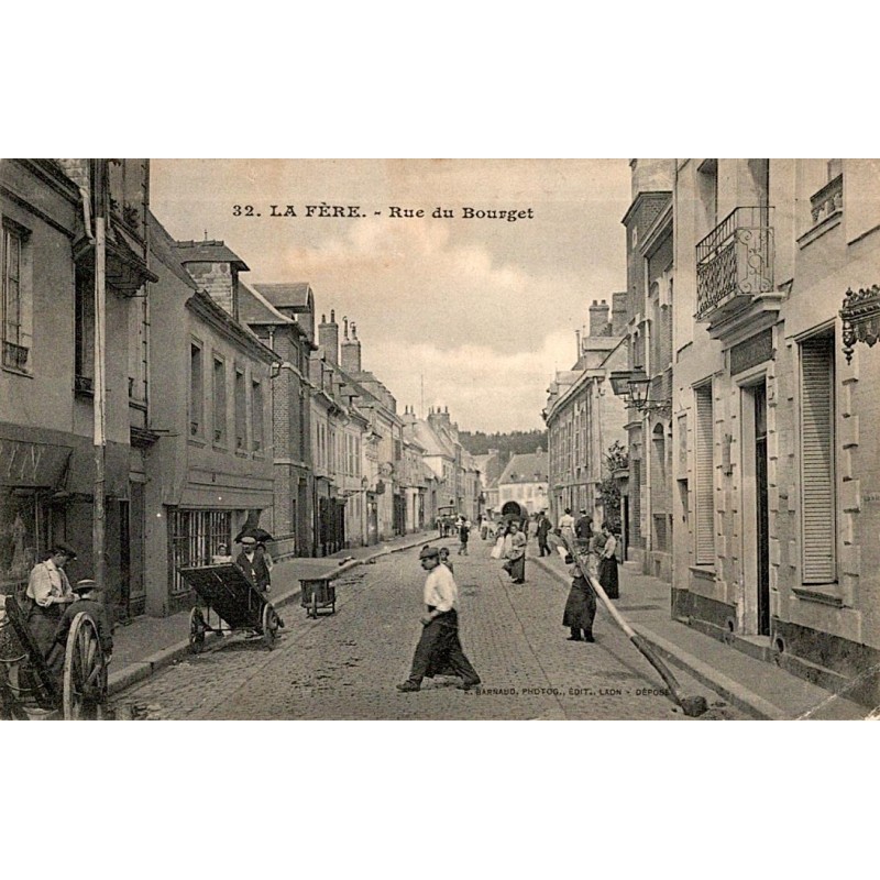 COUNTY 02800 - LA FERE - RUE DU BOURGET