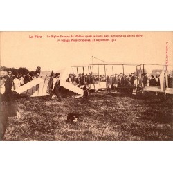 02800 - LA FERE - LE BIPLAN FARMAN DE MAHIEU - 1910