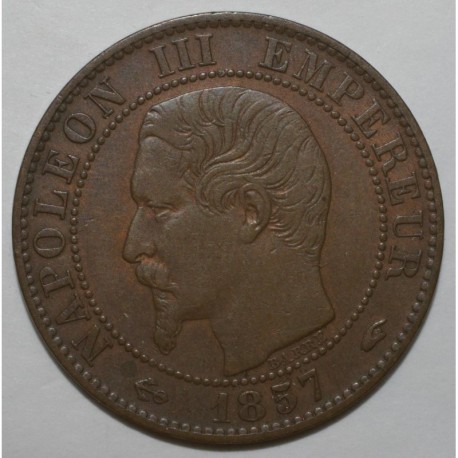 GADOURY 152 - CINQ CENTIMES 1857 A Paris NAPOLEON III - TTB - KM 777