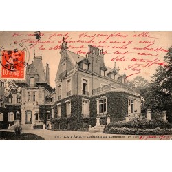 COUNTY 02800 - LA FERE - CHARMING CASTLE - 1908