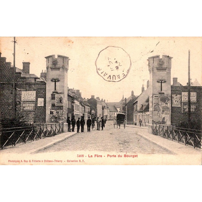 02800 - LA FERE - PORTE DU BOURGET