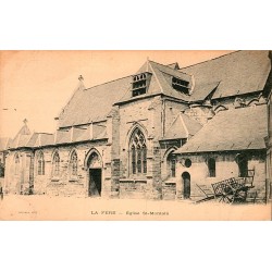 COUNTY 02800 - LA FERE - THE SAINT-MONTAIN CHURCH