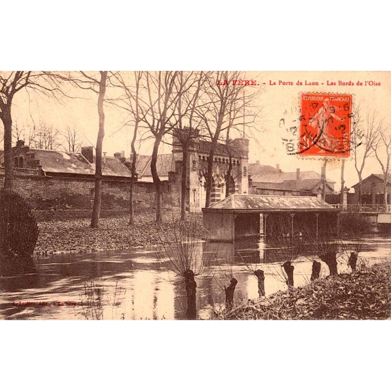 02800 - LA FERE - LA PORTE DE LAON - LES BORDS DE L'OISE