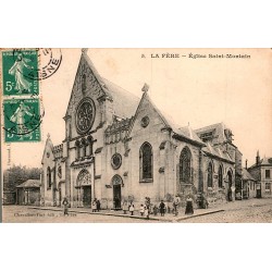 COUNTY 02800 - LA FERE - THE SAINT-MONTAIN CHURCH