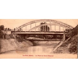 02800 - LA FERE - THE BEAUTOR CANAL BRIDGE