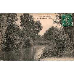 COUNTY 02800 - LA FERE - THE BANKS OF THE OISE