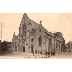 COUNTY 02800 - LA FERE - THE SAINT-MONTAIN CHURCH