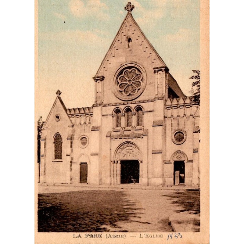 COUNTY 02800 - LA FERE - THE CHURCH