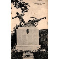 COUNTY 02800 - LA FERE - THE MEMORIAL TO THE DEAD OF THE WAR 1914-1918