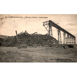 COUNTY 02800 - LA FERE DEVASTÉE - JAPY BEAUTOR FACTORY - THE STEEL MILL (OVENS)