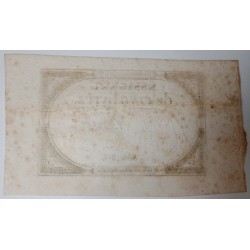 ASSIGNAT ÜBER 5 LIVRES - 10 BRUMAIRE JAHR 2 - 31/10/1793 - SÉRIE 575