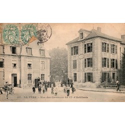 COUNTY 02800 - LA FERE - VIEW OF THE BARRACKS OF THE 17TH ARTILLERY