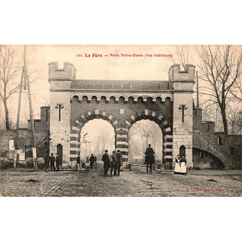 02800 - LA FERE - PORTE NOTRE-DAME