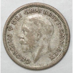 VEREINIGTES KÖNIGREICH - KM 828 - 6 PENCE 1927 - George V