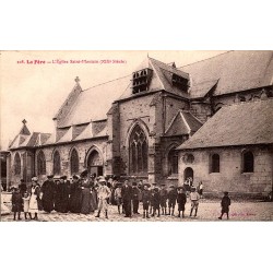 COUNTY 02800 - LA FERE - THE SAINT-MONTAIN CHURCH