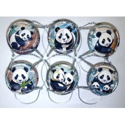 Capsules - Collection Les Pandas - Didier Pessenet - Série de 6