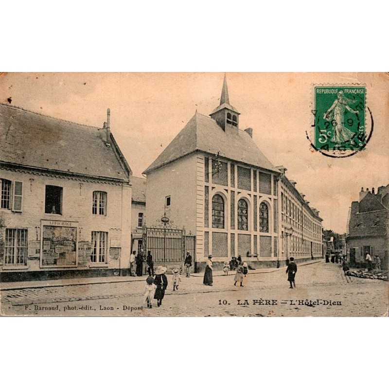 COUNTY 02800 - LA FERE - HÔTEL-DIEU