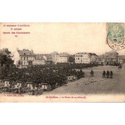 County 02800 - LA FERE - 17th Artillery Regiment - THE REVIEW OF JULY 14