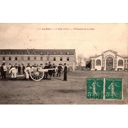 Komitat 02800 - LA FERE - 17. Artillerieregiment - MANÖVIEREN DES STÜCKS